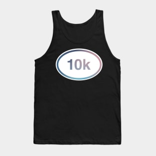 10k Running Race Distance Tank Top